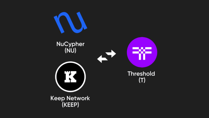 Bitvavo support de swap van NuCypher (NU) en Keep Network (KEEP) naar de Threshold (T) token