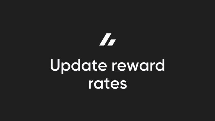 6 new Staking assets & updated reward rates