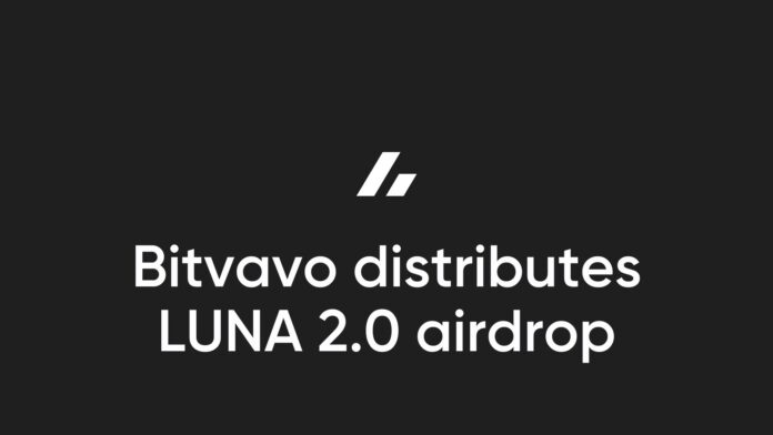 Bitvavo distributes LUNA 2.0 airdrop