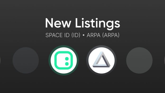 Bitvavo lists ID and ARPA